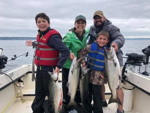 Family Fishing In Seattle